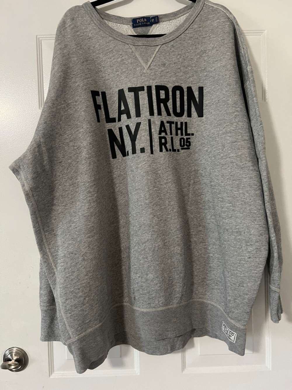 Polo by Ralph Lauren Gray 'Flatiron N.Y.' Crewneck Sweatshirt